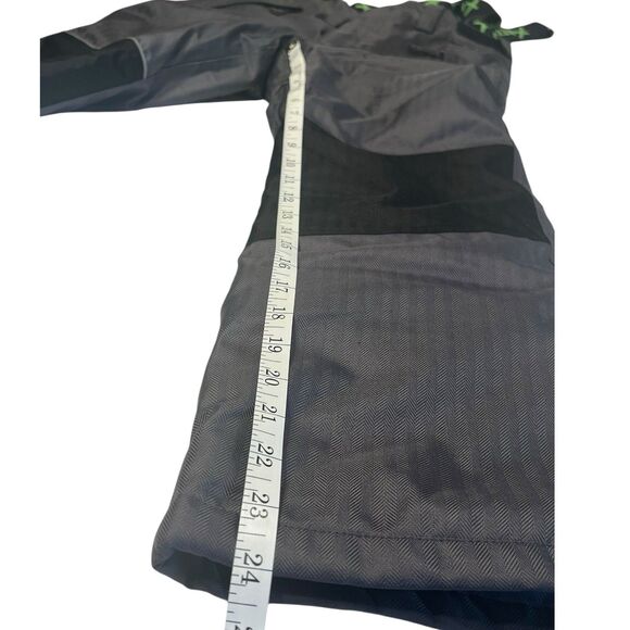 XMTN Kids XS 5/6 Snow Bib Pants Removable Straps Gaiter Cuffs Winter Gray - Picture 7 of 16